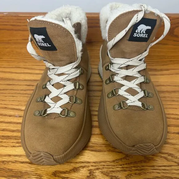 Sorel Out N About Women Size 7.5 NL4434-224 Brown Boot Hiking