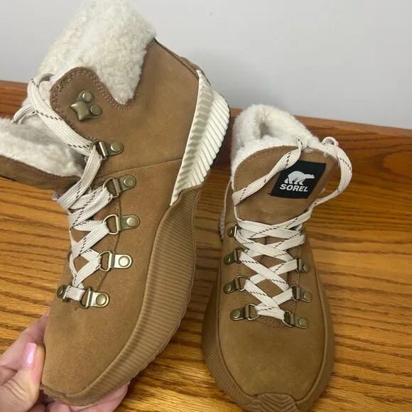 Sorel Out N About Women Size 7.5 NL4434-224 Brown Boot Hiking