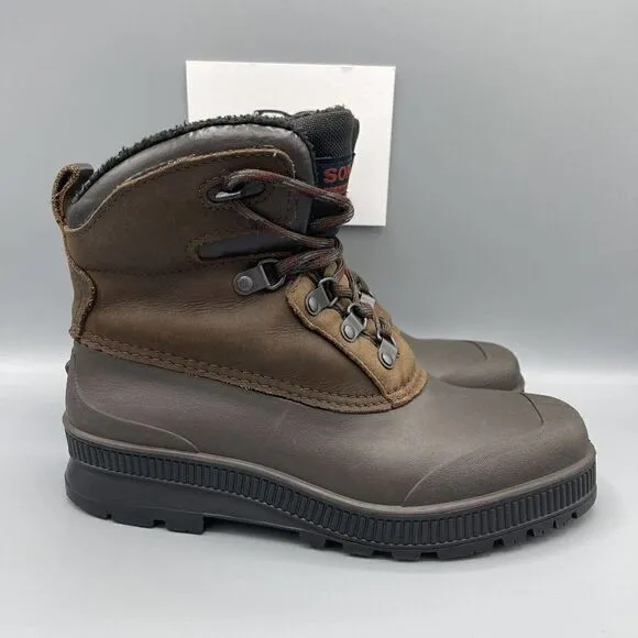 SOREL Pace 2 Insulated Winter Snow Boots Walnut Brown Womens Sz 8 Kaufman Canada