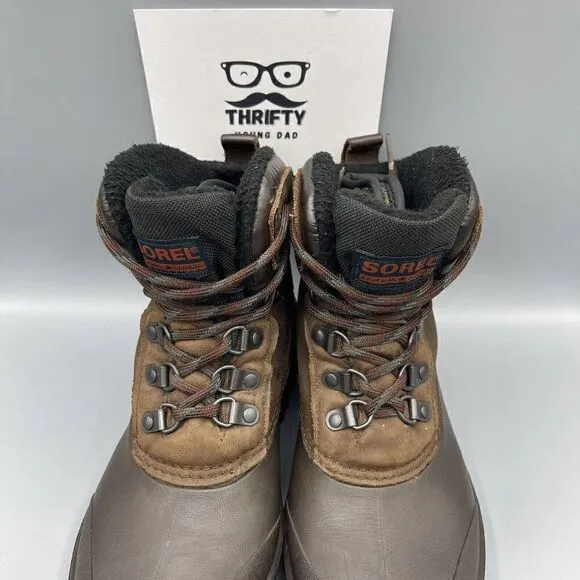 SOREL Pace 2 Insulated Winter Snow Boots Walnut Brown Womens Sz 8 Kaufman Canada