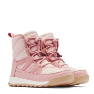 SOREL SHORT WATERPROOF INSULATED BOOTS IN PINK NEW DEMO STORE MODEL