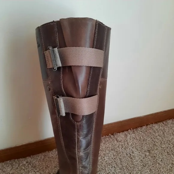 Sorel Slimpack II Waterproof Leather Equestrian Tall Riding Boots NL2321 Size 10