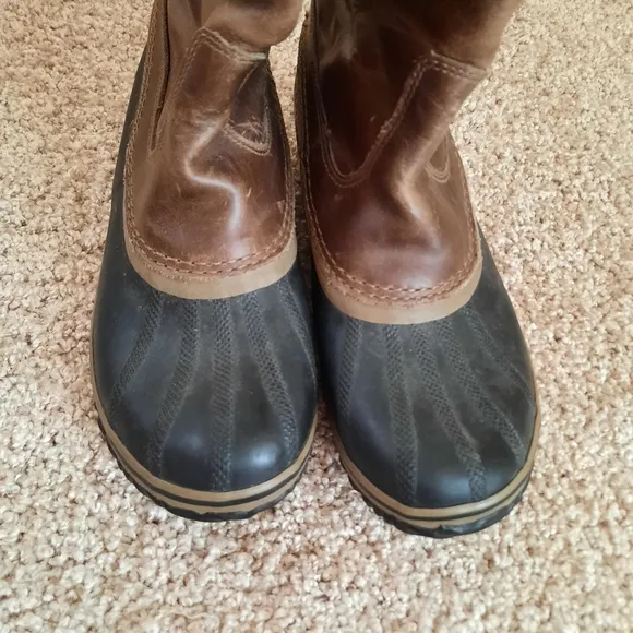 Sorel Slimpack II Waterproof Leather Equestrian Tall Riding Boots NL2321 Size 10