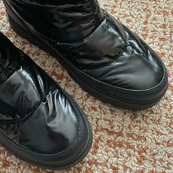 Sorel Sz 8 Joan of Arctic Next Lite Mid Puffy Waterproof Insulated Boots Black