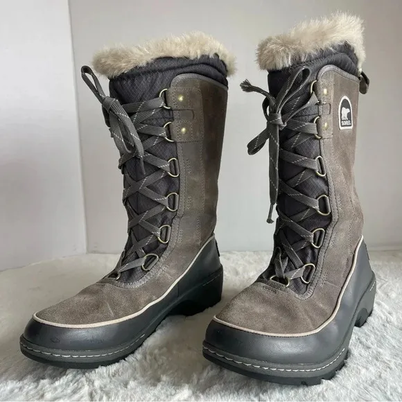 Sorel Tivoli III High Winter Boot - Women's, Quarry, Cloud Size7