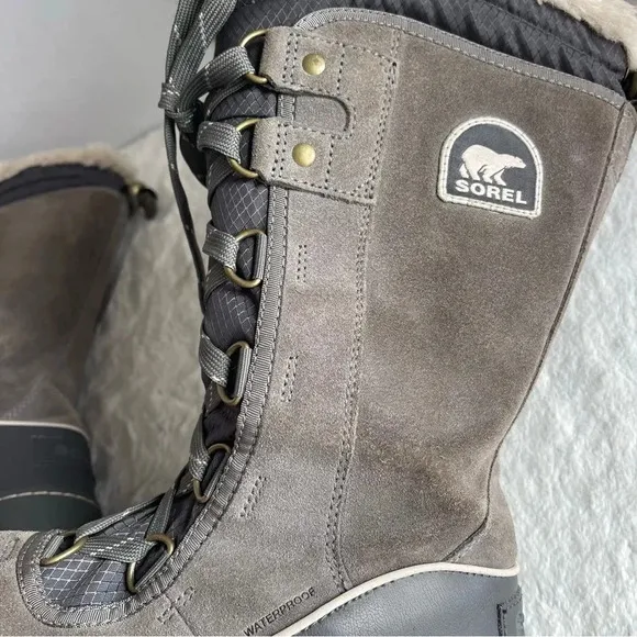 Sorel Tivoli III High Winter Boot - Women's, Quarry, Cloud Size7