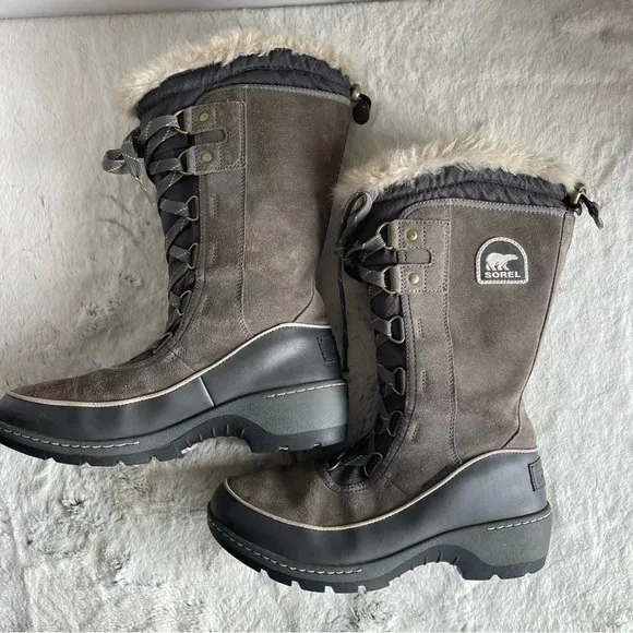 Sorel Tivoli III High Winter Boot - Women's, Quarry, Cloud Size7