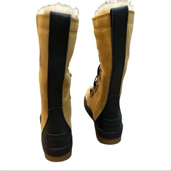 Sorel Tivoli IV Tall Faux Fur OutDry Waterproofe Suede Boots Size 6