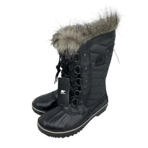 Sorel Tofino II Faux Fur Lined Waterproof Boots size 6.5 Black