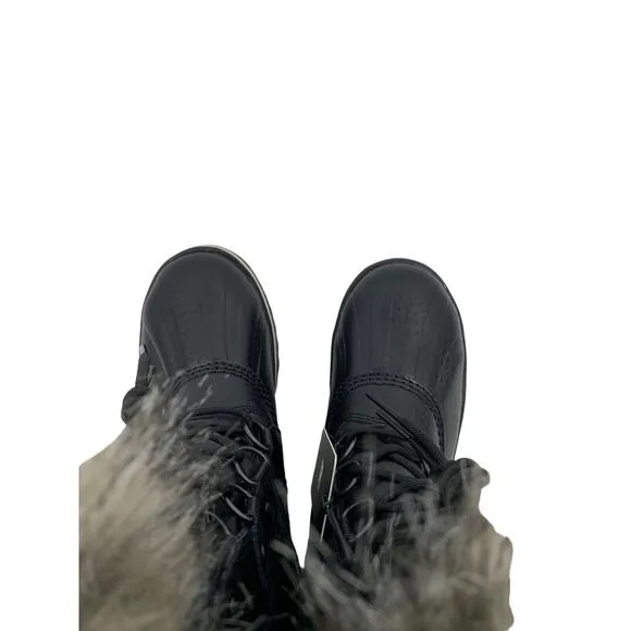 Sorel Tofino II Faux Fur Lined Waterproof Boots size 6.5 Black
