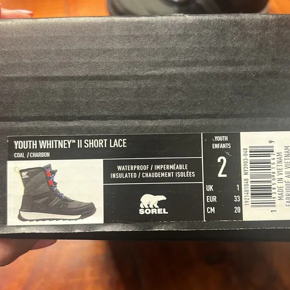 SOREL waterproof 💦 kids boots