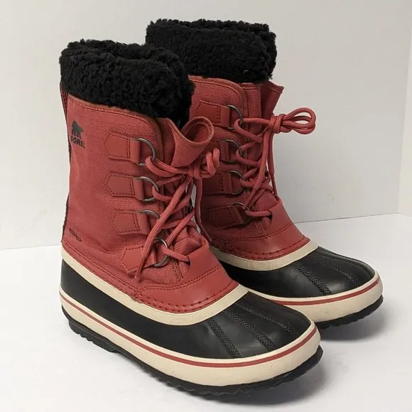 Sorel Winter Carnival Waterproof Snow Boots, Rose Dust, Women's 6.5 M