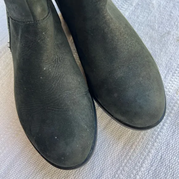 Sorel Women Leather Chelsea Boots Black 8.5