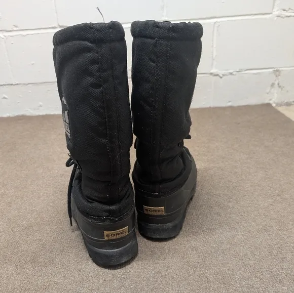 SOREL (Women's 6) Kaufman Canada Black Winter Boots