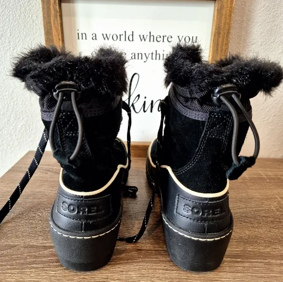 Sorel Women's Black Winter Boots Size 7