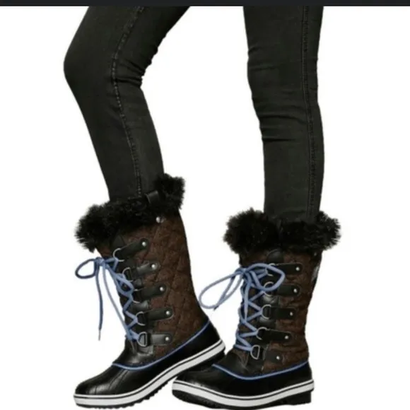 Sorel Womens Brown Tofino II NL2034-248 Waterproof Insulated Snow Boots size 7 M
