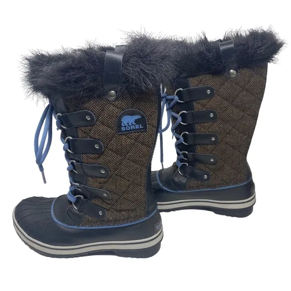 Sorel Womens Brown Tofino II NL2034-248 Waterproof Insulated Snow Boots size 7 M