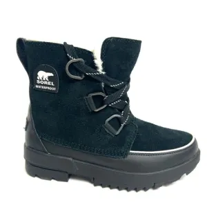 Sorel Women's Tivoli IV, Black Waterproof Winter Boots, Size 8 M