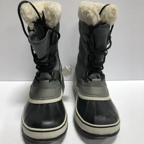Sorel Women's Winter Carnival, Gray Winter Boots, Size 9M