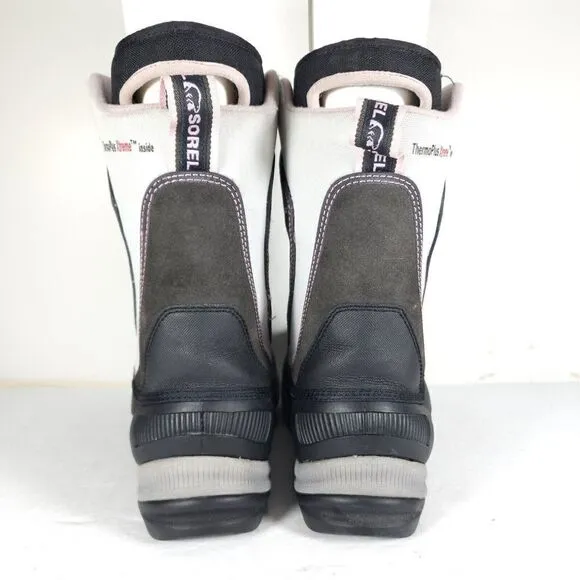 SOREL Women's AlphaTrac Pulley Lace US 8 Waterproof Insulated Winter Snow Boots