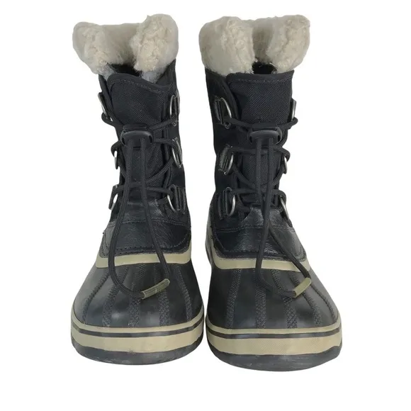 SOREL Yoot Pac Nylon Insulated Waterproof Winter Snow &amp; Rain Boot SIZE 2