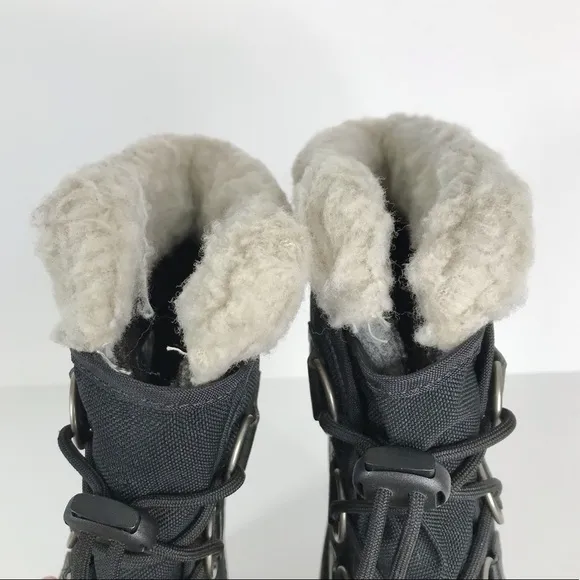 SOREL Yoot Pac Nylon Insulated Waterproof Winter Snow &amp; Rain Boot SIZE 2