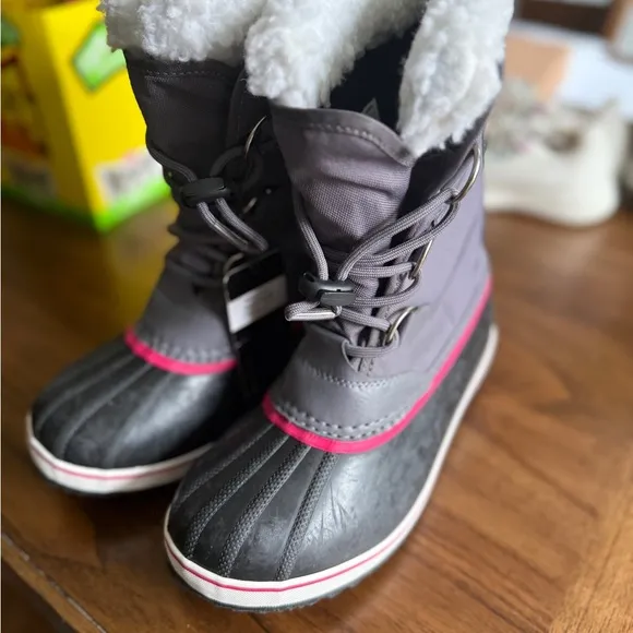 Sorel YT Yoot Pac Nylon Snow boot youth size us4