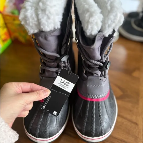 Sorel YT Yoot Pac Nylon Snow boot youth size us4