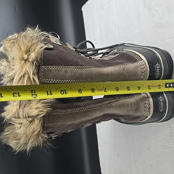 Sorel Joan of Arctic Winter Boots Faux Fur Trim 7