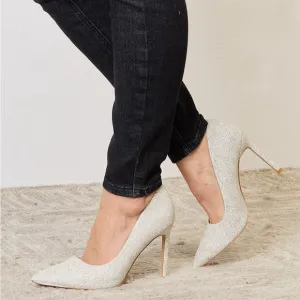 Sparkly Sleek High Heels