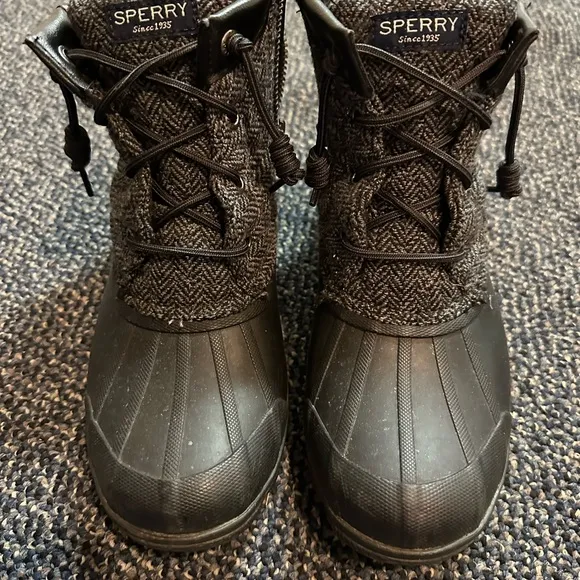 Sperry Black Duck Boots