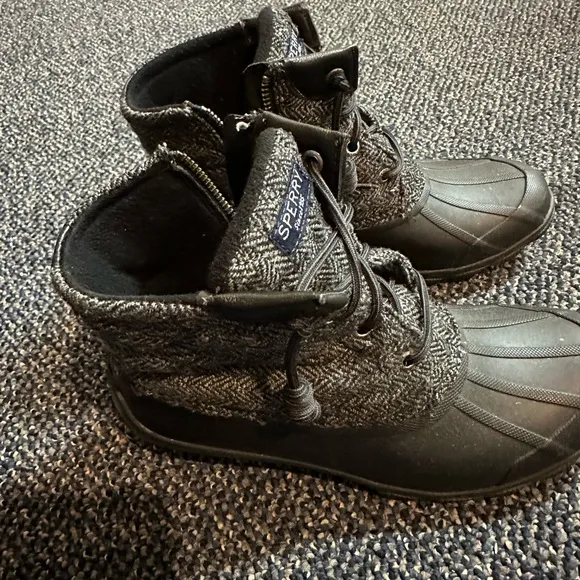 Sperry Black Duck Boots