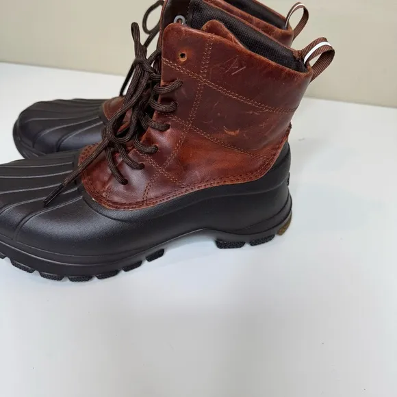 Sperry Duck Float Lace-Up Boots, Brown women size 8