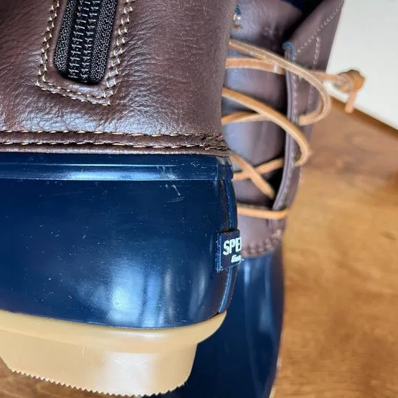 Sperry Saltwater boots girls 2 NIB