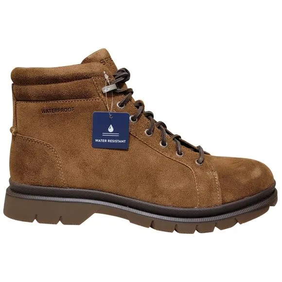 Sperry Top-Sider Men Watertown LTT Waterproof Hiker Boots US 10M Brown Suede