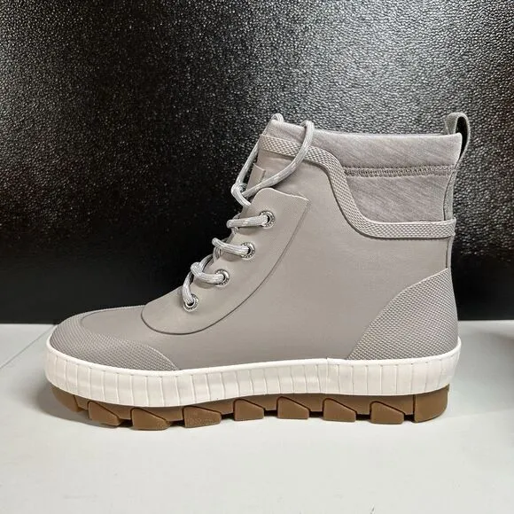 Sperry Torrent Waterproof Boots Womens 6.5 M Gray‎ Outdoor Ankle Lace Up NEW