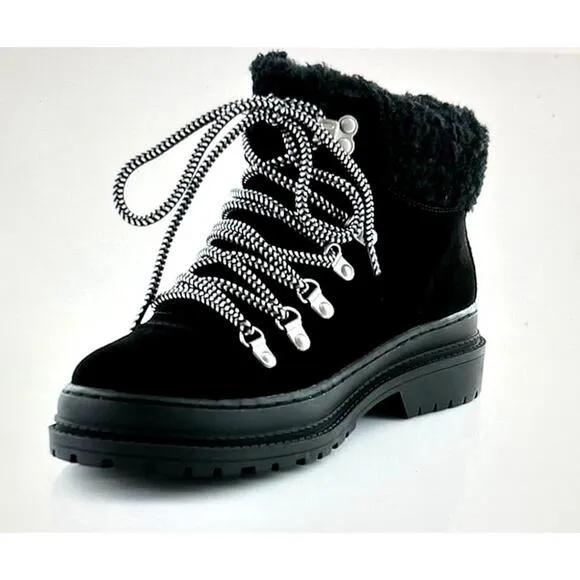Splendid Women's Yvette Hiking Boot - Black - Size 6