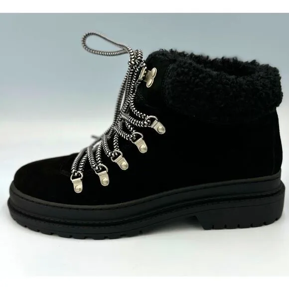 Splendid Women's Yvette Hiking Boot - Black - Size 6