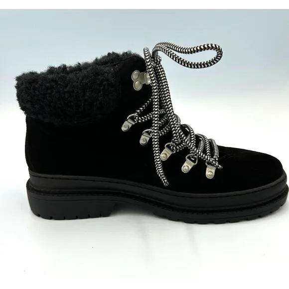 Splendid Women's Yvette Hiking Boot - Black - Size 6