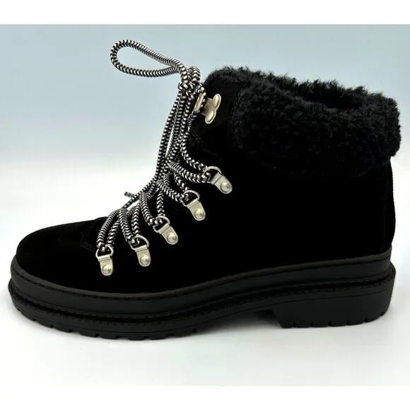 Splendid Women's Yvette Hiking Boot - Black - Size 6
