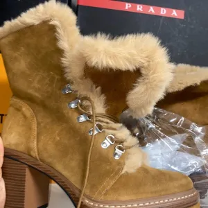 Steve Madden Fur Heel Boots