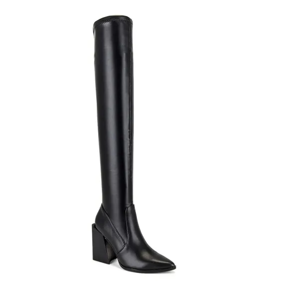 Stive Madden Women's Black Over-the-Knee Boots Size 8