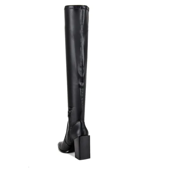 Stive Madden Women's Black Over-the-Knee Boots Size 8