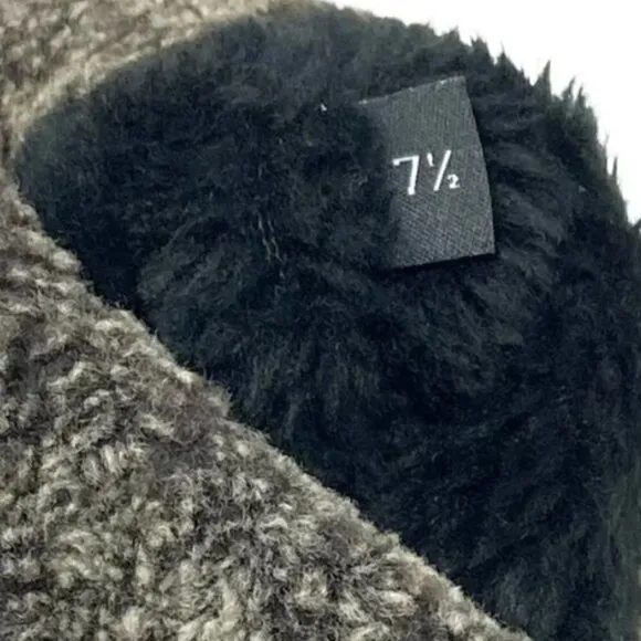 Stuart Weitzman Black Spanish Suede Slouch Wool Ankle Boots - Size 7.5