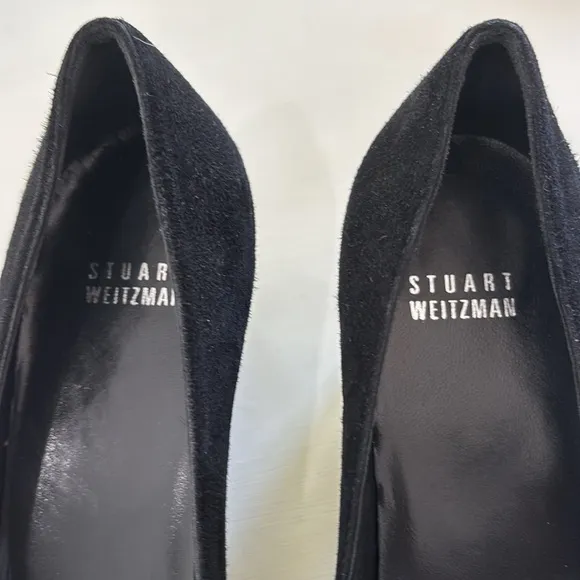Stuart Weitzman Black Women's suede classic pumps Size 8.5N