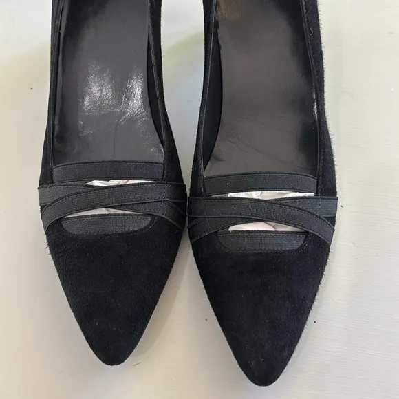 Stuart Weitzman Black Women's suede classic pumps Size 8.5N