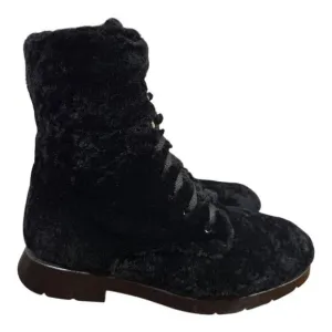 Stuart Weitzman McKenzee Chill Shearling Boots Women size 9 EUC