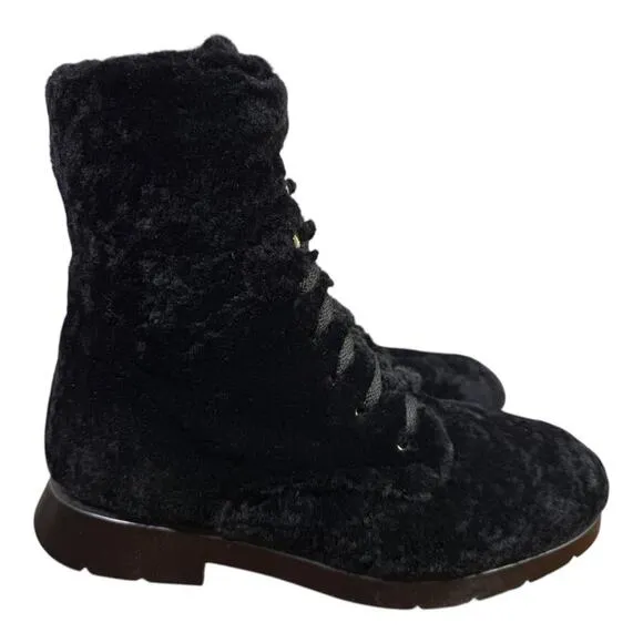 Stuart Weitzman McKenzee Chill Shearling Boots Women size 9 EUC