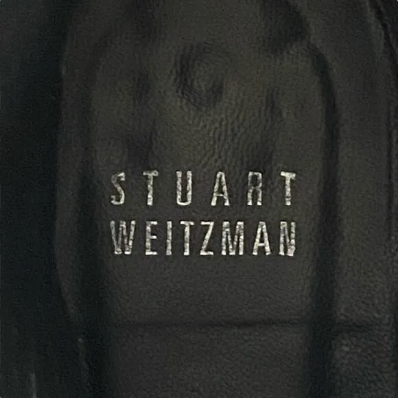 Stuart Weitzman Women’s Actnatural Gray Suede Pull On Ankle Boot Size US 9