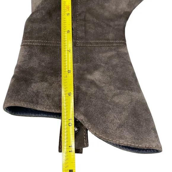 Stuart Weitzman Women’s Actnatural Gray Suede Pull On Ankle Boot Size US 9